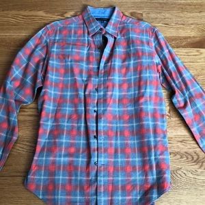 Men’s banana republic flannel button down